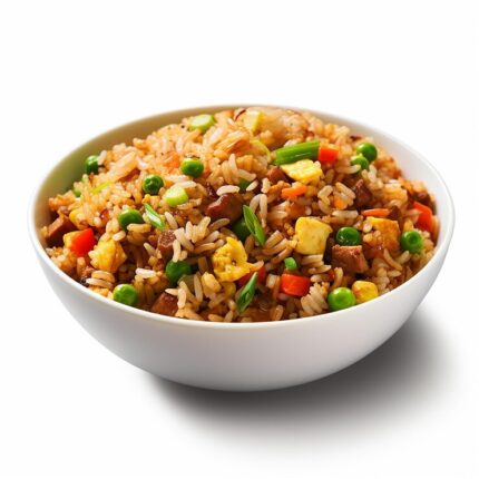 Veg Fried Rice <br>Plate